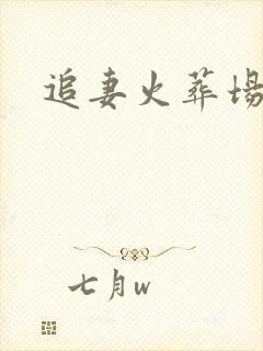 追妻火葬场原耽