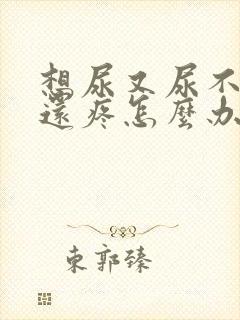 想尿又尿不出来还疼怎么办