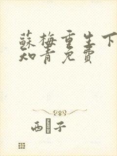 苏梅重生下乡做知青免费