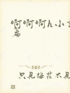 啊啊啊h小说短篇