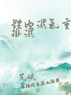 体内湿气重如何排湿