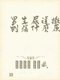 男生尿道撒尿有刺痛什么原因