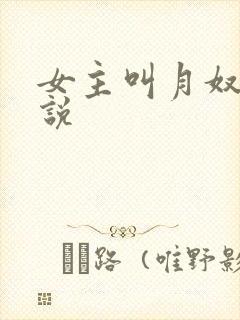 女主叫月奴的小说
