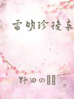 雷明珍后来结局