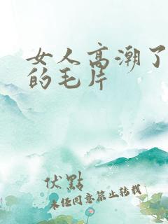 女人高潮了又爽的毛片