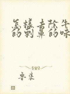 怎样去除牛仔裤的刺鼻的味道