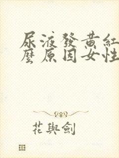 尿液发黄红是什么原因女性