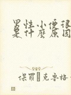 男性小便很浑浊是什么原因