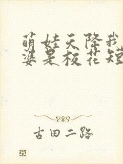 萌娃天降我的老婆是校花短剧