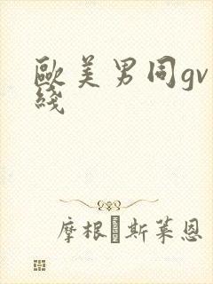 欧美男同gv在线