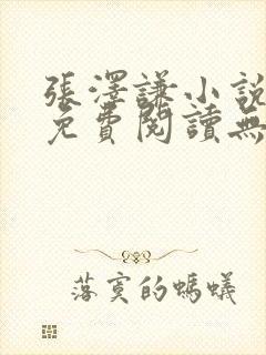 张泽谦小说全文免费阅读无弹窗