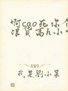 啊cao死你个浪货高h小雪小说