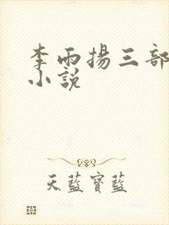 李雨扬三部曲的小说