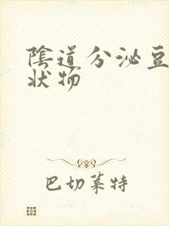 阴道分泌豆腐渣状物