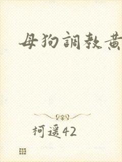 母狗调教黄文