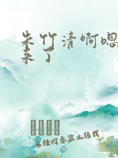 朱竹清啊嗯～进来了