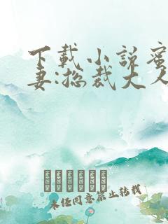 下载小说蜜宠甜妻:总裁大人,求放过