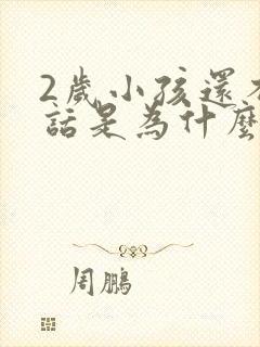 2岁小孩还不说话是为什么