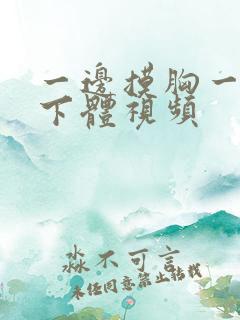 一边摸胸一边摸下体视频