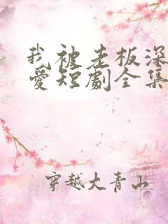 我被老板深深溺爱短剧全集大结局