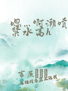 嗯…啊潮喷肉失禁水高h