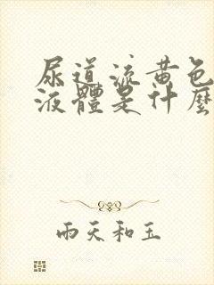 尿道流黄色脓状液体是什么病