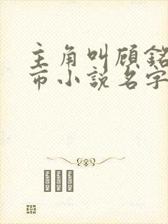 主角叫顾铭的都市小说名字