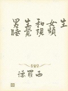 男生和女生上床睡觉视频