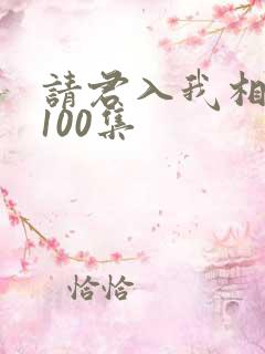 请君入我相思局100集