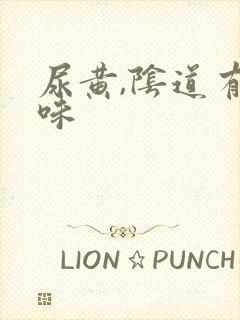 尿黄,阴道有异味