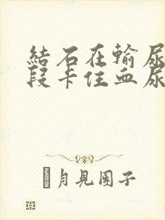 结石在输尿管下段卡住血尿怎么办