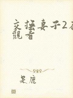 交换妻子2在线观看