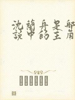 沈兰舟是哪部小说中的主角