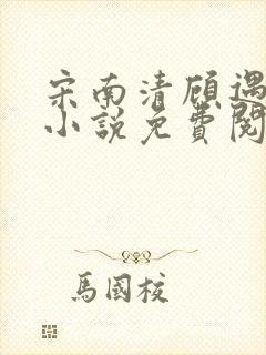 宋南清顾遇深的小说免费阅读无弹窗