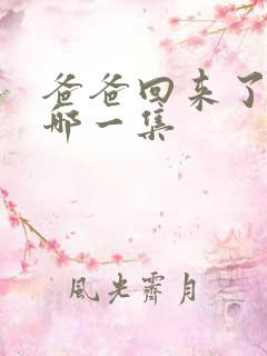 爸爸回来了嗯哼哪一集