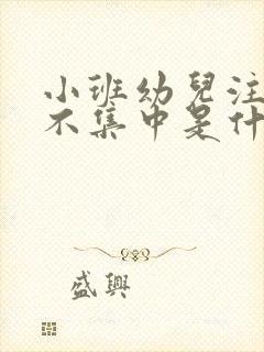 小班幼儿注意力不集中是什么原因