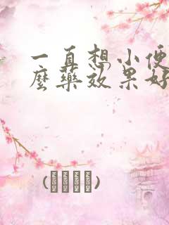 一直想小便吃什么药效果好