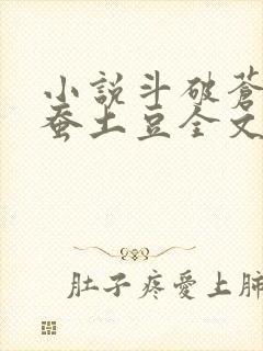 小说斗破苍穹天蚕土豆全文阅读免费