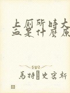 上厕所时大量出血是什么原因