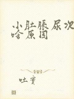 小肚胀尿次数多啥原因