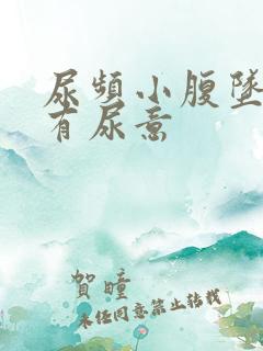 尿频小腹坠胀总有尿意