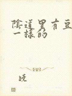 阴道里有豆腐渣一样的