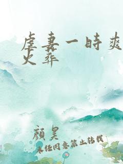 虐妻一时爽追妻火葬