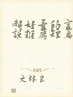 超好看的言情小说推荐短篇