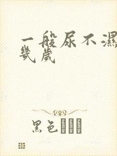 一般尿不湿穿到几岁