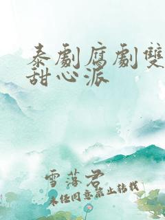 泰剧腐剧双男主甜心派