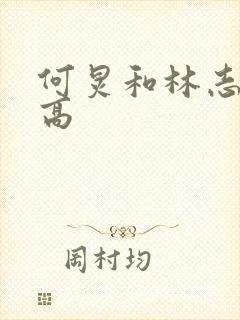 何炅和林志颖谁高