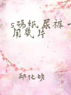 s码纸尿裤一天用几片