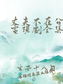 丈夫不在公迫我电视剧全集免费