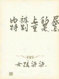 内裤上的尿骚味特别重是怎么回事